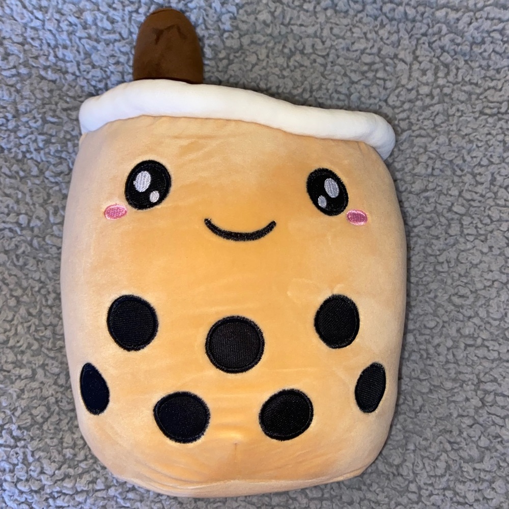 boba/bubble tea stuffed animal🧋💚